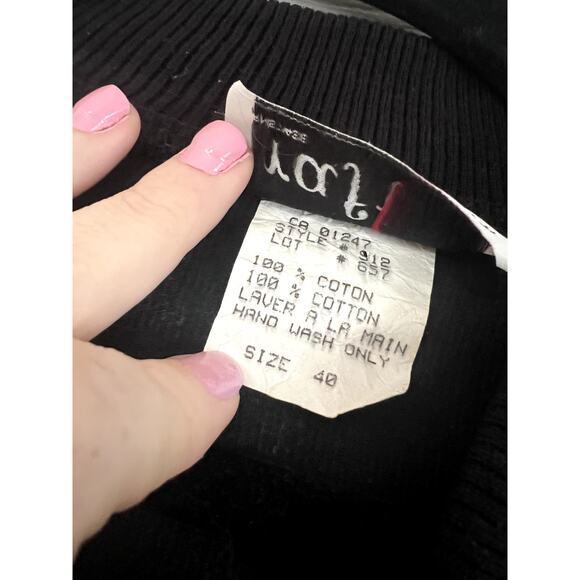 Vintage Rafi Zip Up Floral Bomber Jacket Size 40 With Pockets - Picture 7 of 12